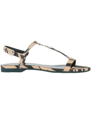 Patrizia Pepe Sandals Leather - Natural