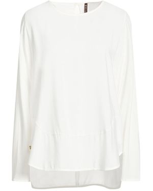 Manila Grace Top Viscose - White
