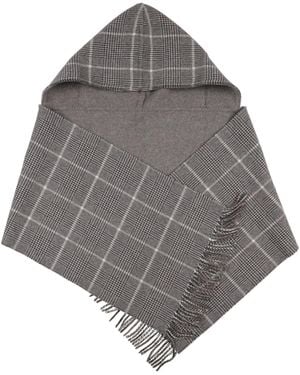 Brunello Cucinelli Scarf Cashmere - Gray