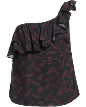 Denny Rose Top Polyester - Black