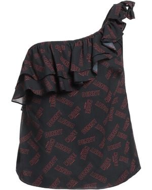 Denny Rose Top Polyester - Black