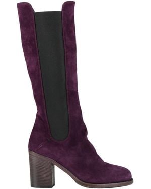Pantanetti Plum Boot Leather - Purple