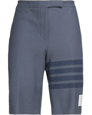 Thom Browne Slate Shorts & Bermuda Shorts Cotton - Blue