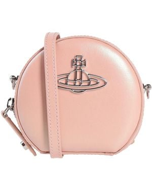 Vivienne Westwood Cross-Body Bag Leather - Pink