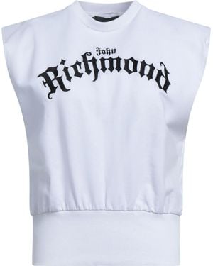 John Richmond Sweatshirt Cotton, Lycra - Blue