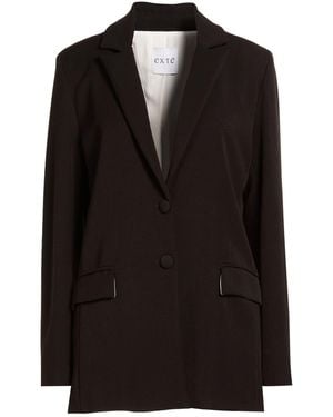 Exte Blazer Viscose, Nylon, Elastic Fibers - Black