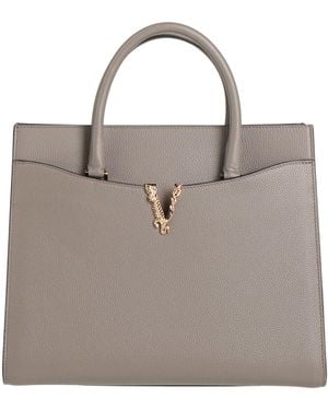 Versace Handbag Calfskin - Gray