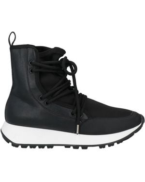 High Ankle Boots - Black