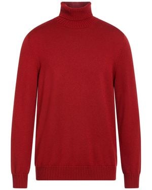 Drumohr Turtlenecks - Red