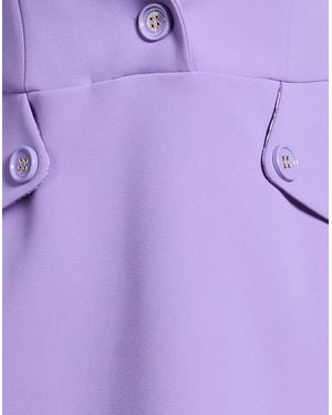 Elisabetta Franchi Mini Dress - Purple