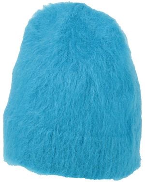 Jil Sander Hat Mohair Wool, Polyamide - Blue