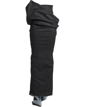 Rick Owens Denim Skirt - Black
