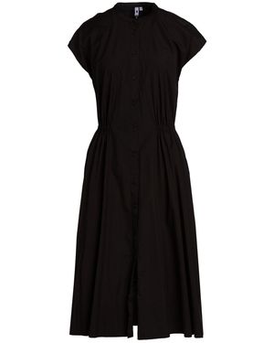 European Culture Midi Dress - Black