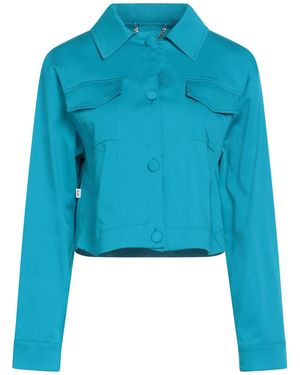 CAMILLA Azure Jacket Cotton, Elastane - Blue