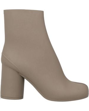 Maison Margiela Botines De Caña Alta - Gris