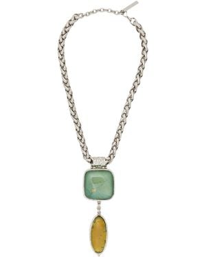 Alberta Ferretti Necklace Metal - White