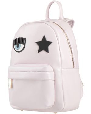 chiara ferragni flirt embellished mini backpack Mochila Glitter Flirting Small Market People Backpacks Eye and star Chiara Ferragni Rucksack in Pink