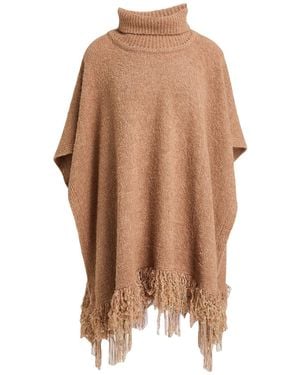 SIMONA CORSELLINI Poncho - Marrón