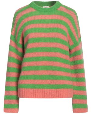 Alysi Jumper Mohair Wool, Polyamide, Elastane - Green