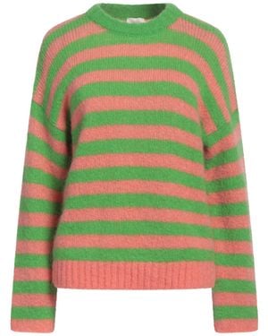 Alysi Sweater Mohair Wool, Polyamide, Elastane - Green