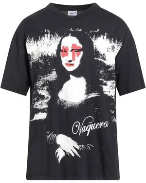 【関税込み】VAQUERA ブラック Joan of Arc Tシャツ VAQUERA Black Joan of Arc T-shirt Vaquera