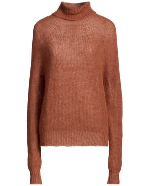 Department 5 Turtleneck Mohair Wool, Polyamide, Merino Wool - Brown
