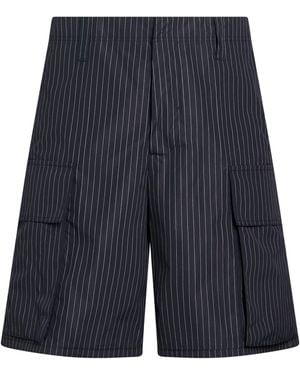 McQueen Midnight Shorts & Bermuda Shorts Cotton, Polyamide - Blue