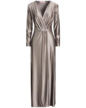 Kontatto Maxi Dress - Gray