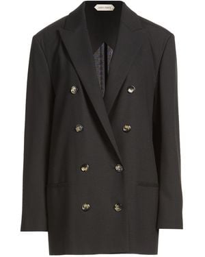 Alberta Ferretti Blazer Polyester, Wool, Elastane - Black