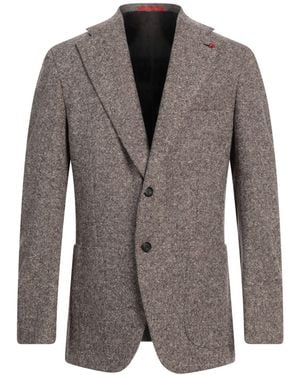 Isaia Blazer Wool - Grey