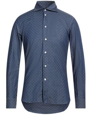 BRANCACCIO Slate Shirt Cotton, Elastane - Blue