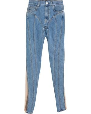 Mugler Pantaloni Jeans - Blu