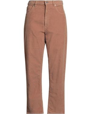 Pence Camel Pants Cotton, Elastane - Brown
