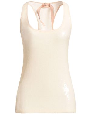 N°21 Top Polyester, Elastane - Natural