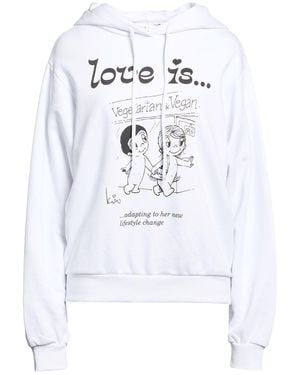 Gaelle Paris Sweatshirt Cotton, Polyester - White