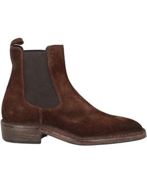 Moma Ankle Boots Leather - Brown