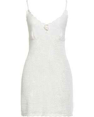 Frankie's Bikinis Mini Dresses - White