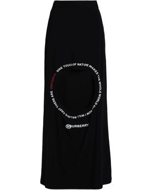 Burberry Maxi Skirt - Black