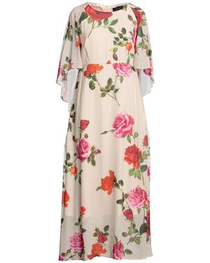 Clips Midi Dress - White