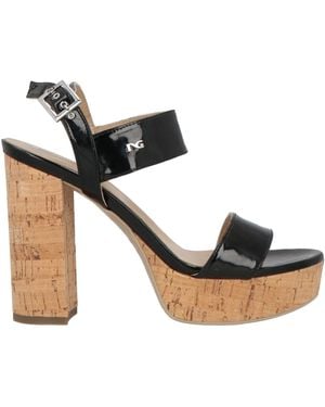 Nero Giardini Mules & Clogs Textile Fibers - Black
