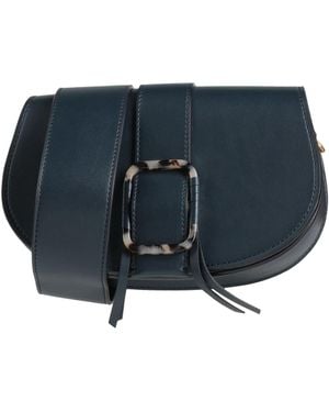 Ba&sh Cross-Body Bag Textile Fibres - Blue