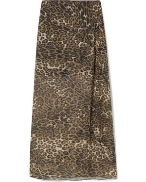 Nili Lotan Maxi Skirt - Natural
