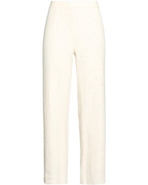 Gentry Portofino Trousers Virgin Wool, Alpaca Wool, Mohair Wool, Polyamide, Viscose - White