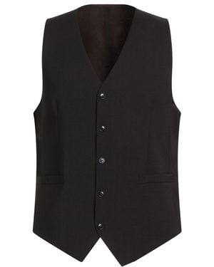 Tiger Of Sweden Tailored Vest Recycled Polyester, Wool, Elastane - Black