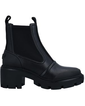 Tory Burch Chelsea Lug Leather Bootie - Black