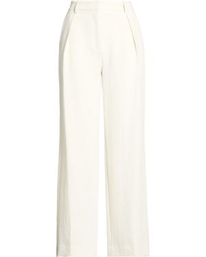Calvin Klein Pants Polyester, Viscose, Elastane - White