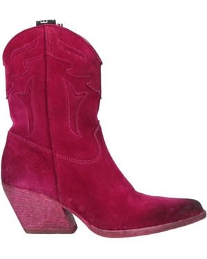 Elena Iachi Stiefelette - Lila