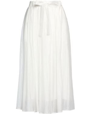 Kaos Midi Skirts - White