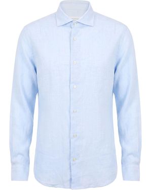 MASTRICAMICIAI Sky Shirt Linen - Blue