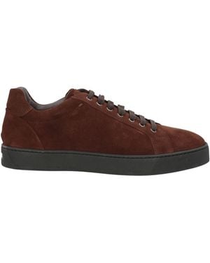 Triver Flight Trainers Leather - Brown